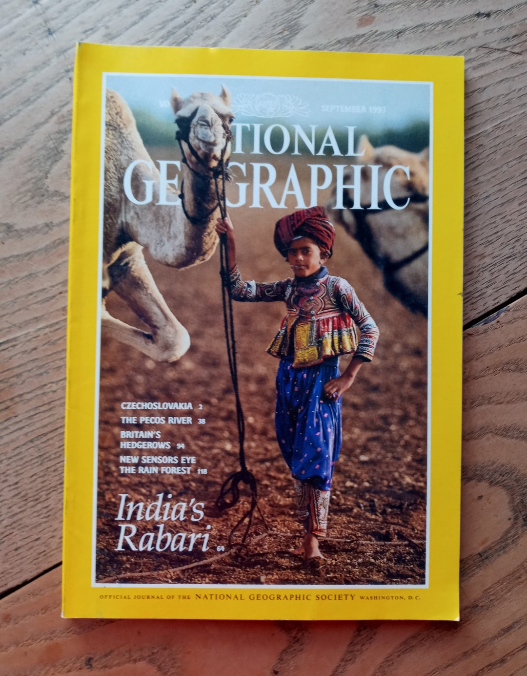 National Geographic Magazine September 1993 - Etsy
