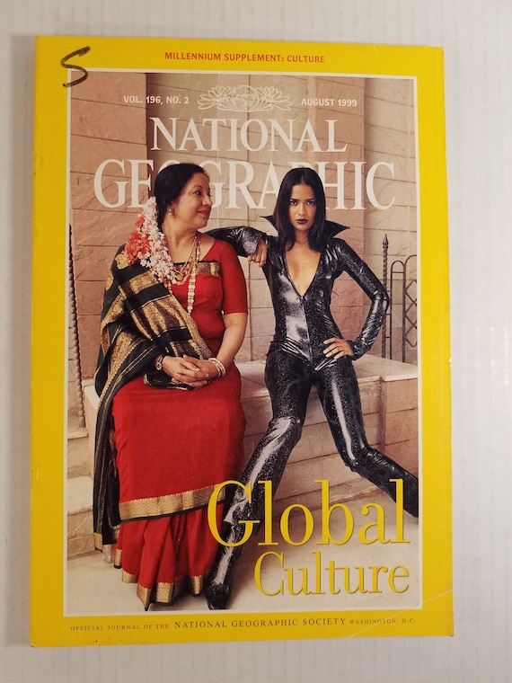 National Geographic Magazine 1999 Global Culture - Etsy