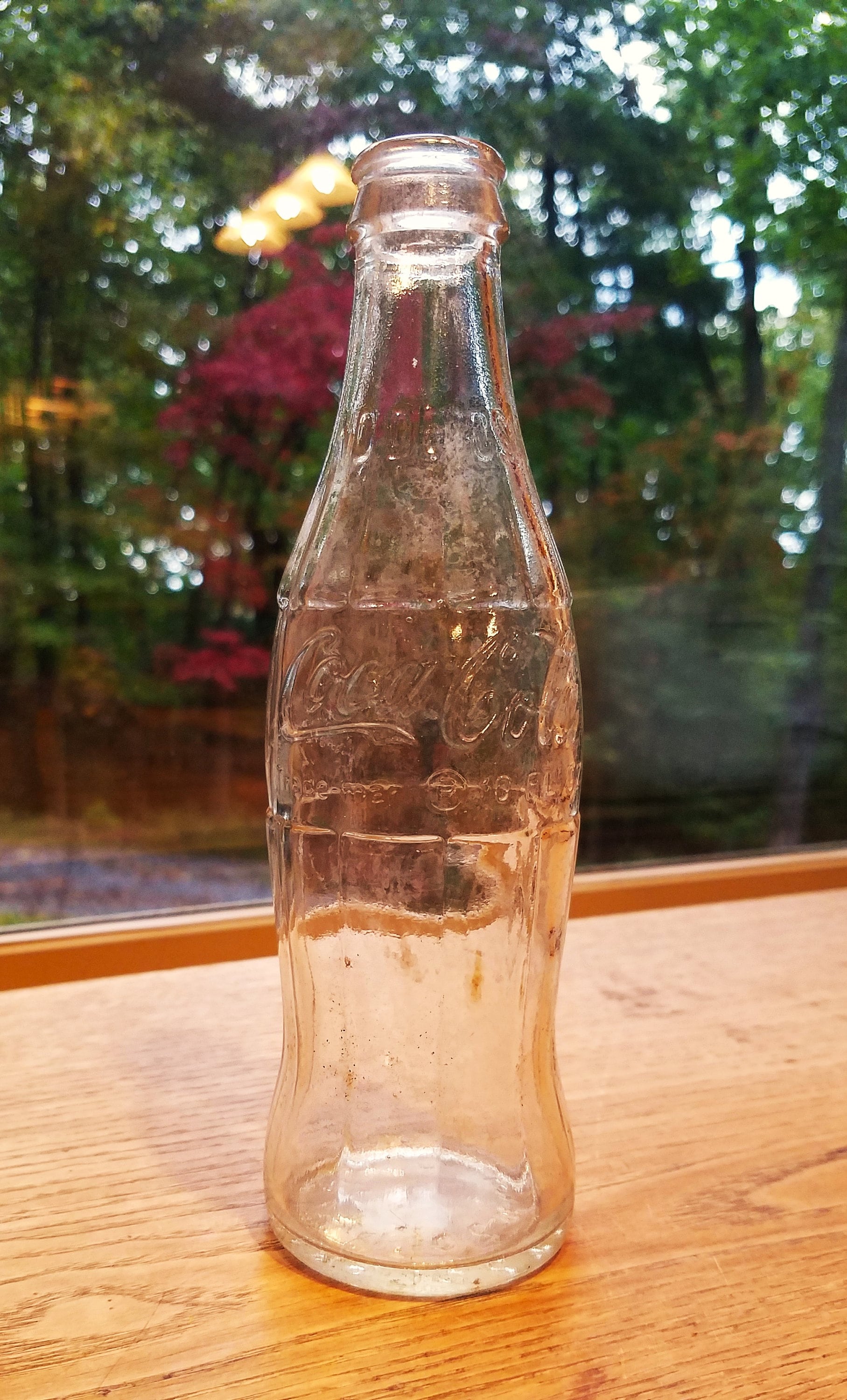 Clear glass antique coca cola bottle - Etsy 日本
