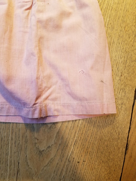 Vintage Handmade Girls Dress Pink - image 7