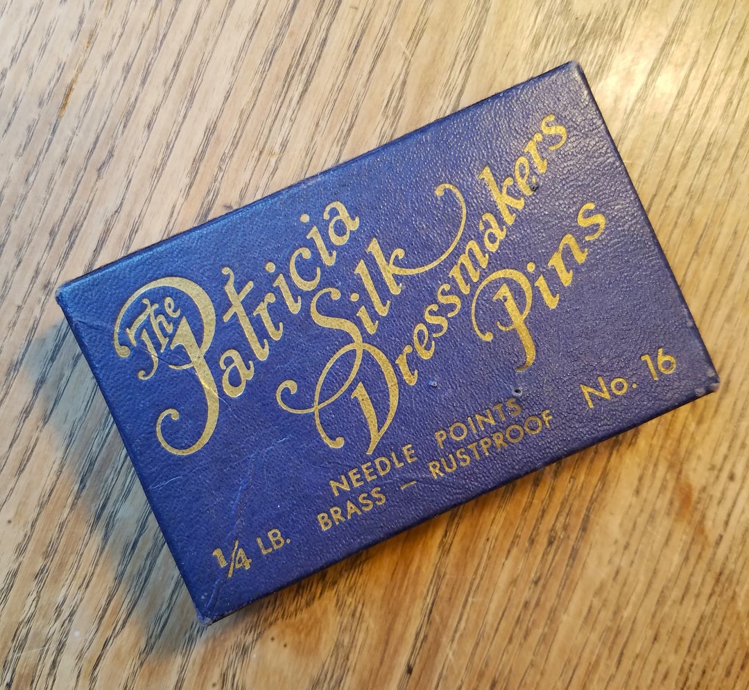 The Patricia Silk Dressmakers Pins Etsy