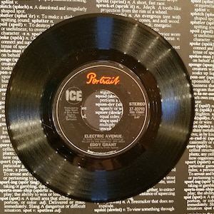Eddy Grant Electric Avenue Vinyl 45 Record 1982