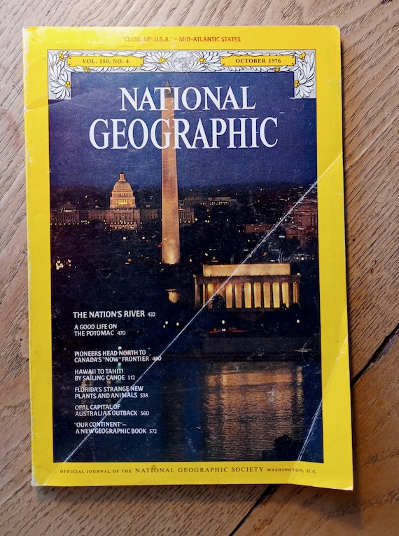 National Geographic Magazine October 1976 Vol 150 No 4 the Nations