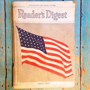 Revista Reader&#39;s Digest de julio de 1942