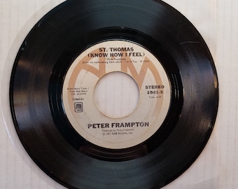 Peter Frampton Jag är i dig Vinyl 45 Skiva 1977