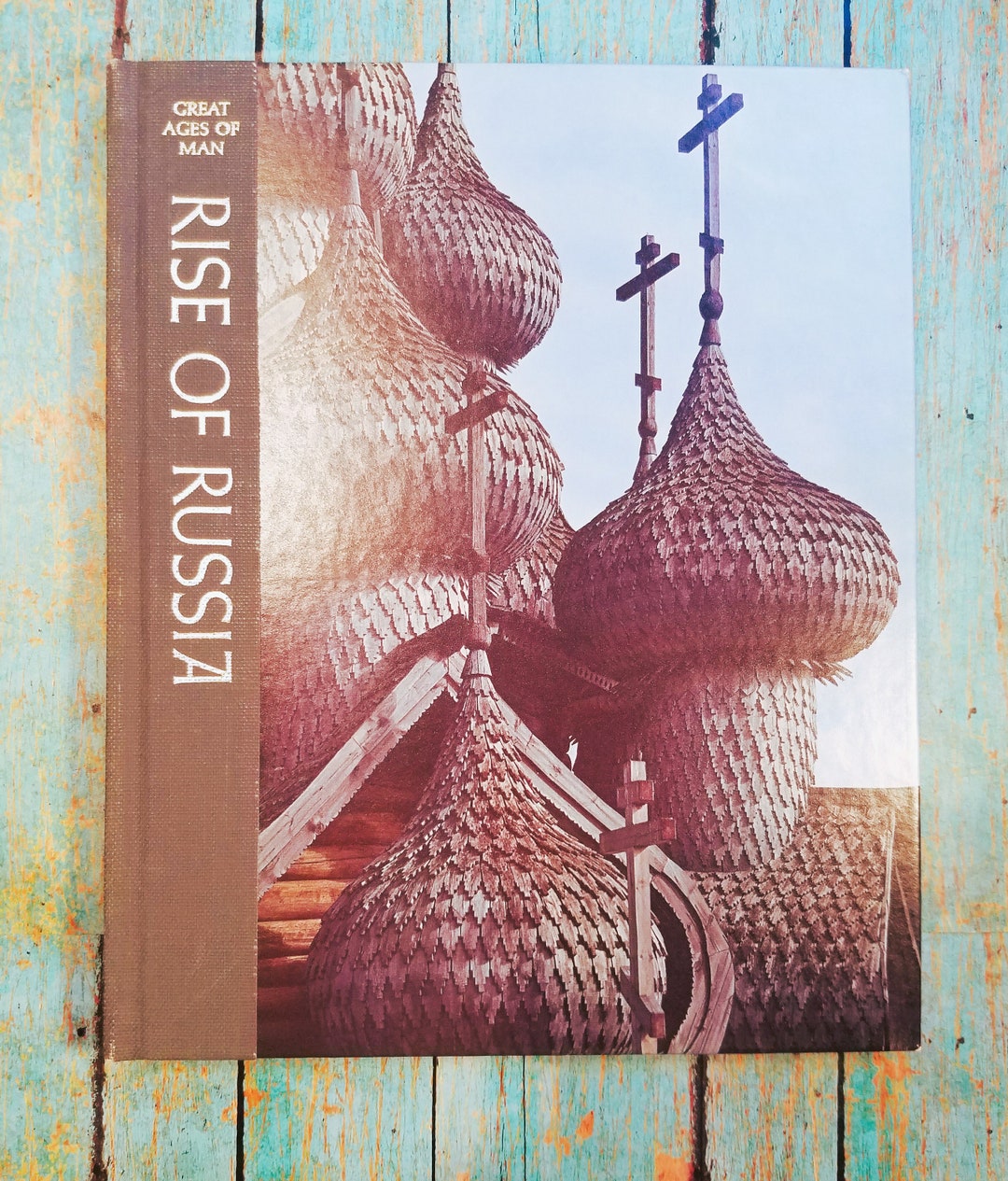 売れ筋がひクリスマスプレゼント！ Russia Great Ages of Man Rise of Russia Hardback Book 1967 書