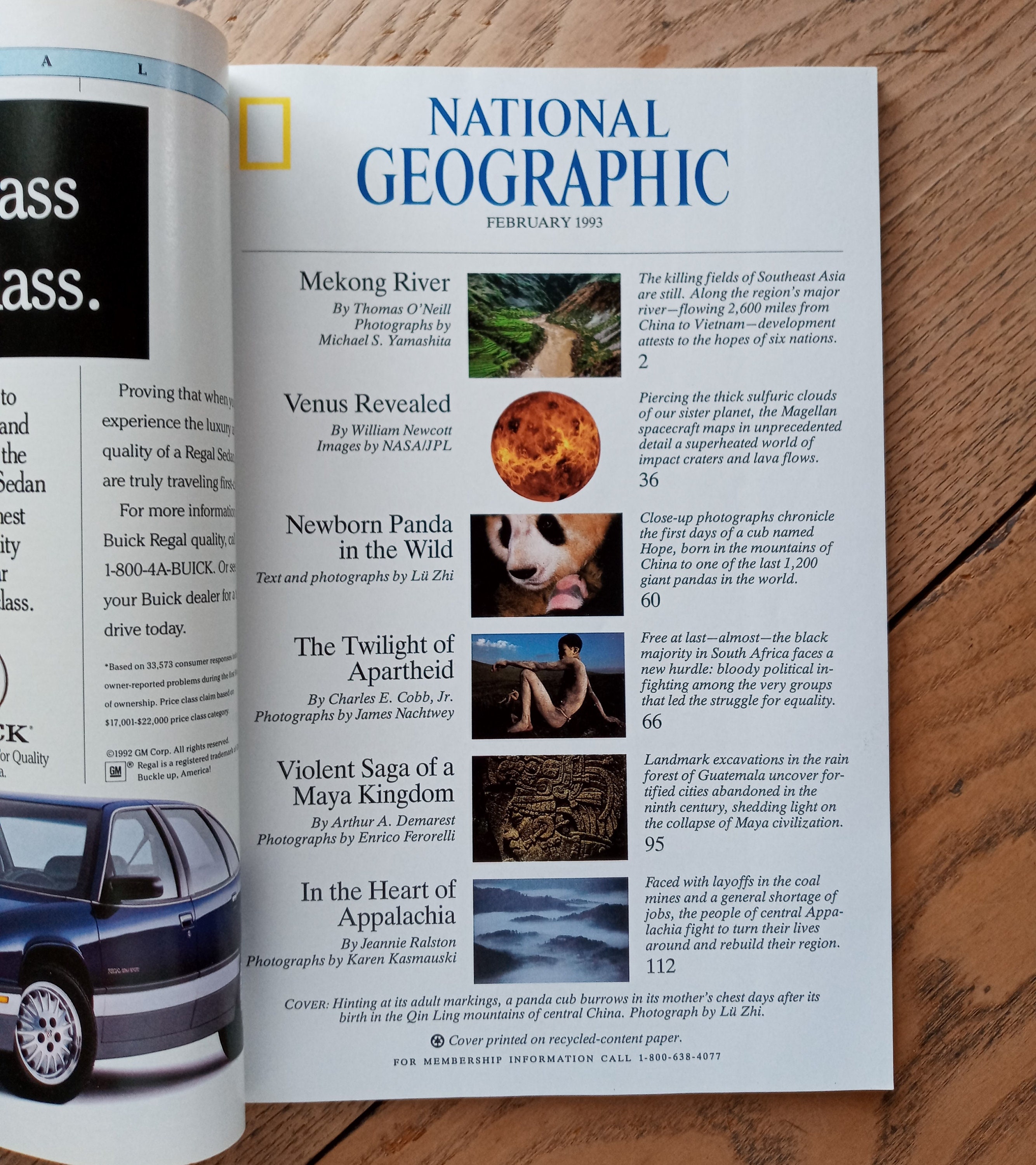 National Geographic Magazine February 1993 Vol 183 No 2 Newborn