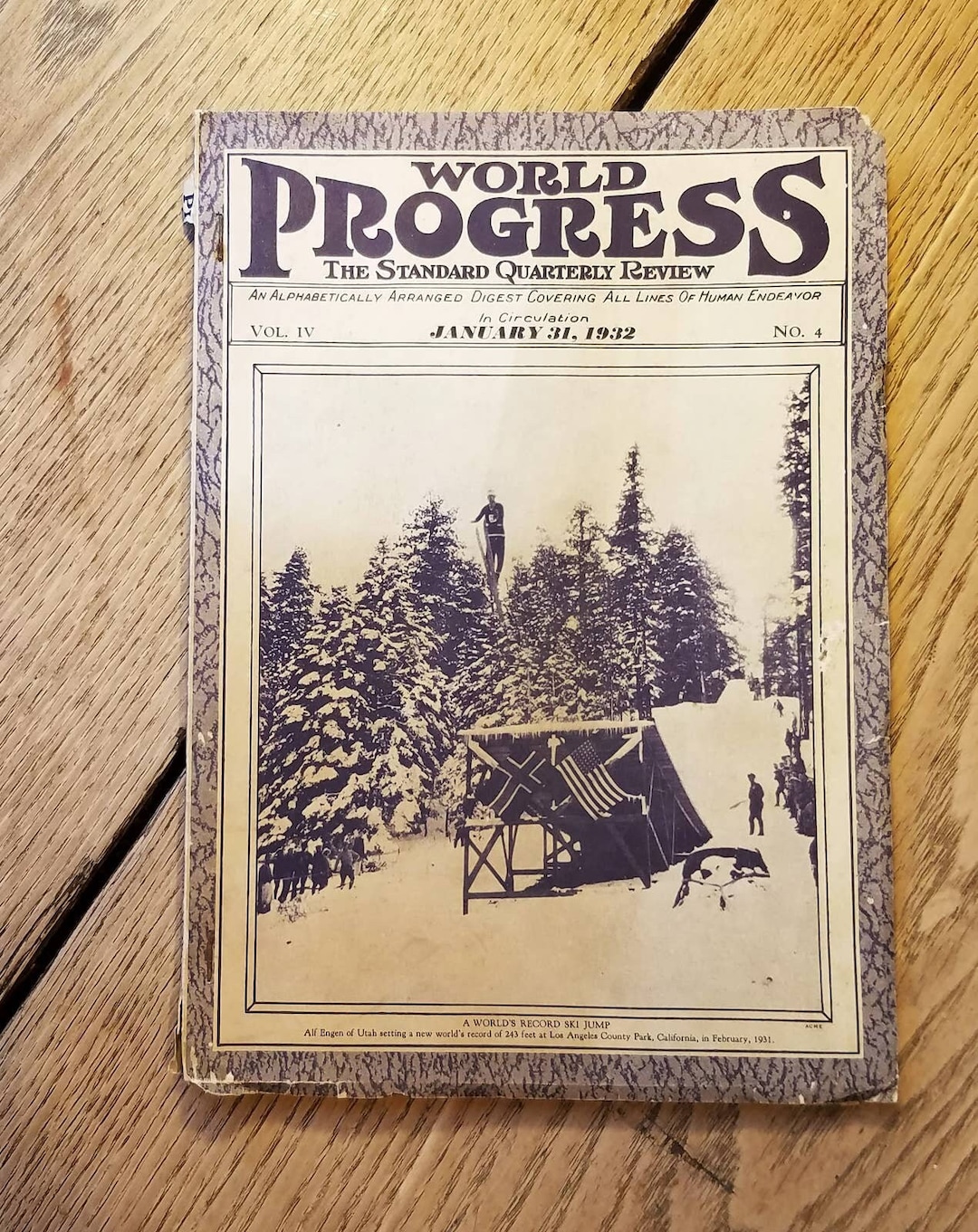 World Progress Magazine the Standard Quarterly Review 1932 - Etsy