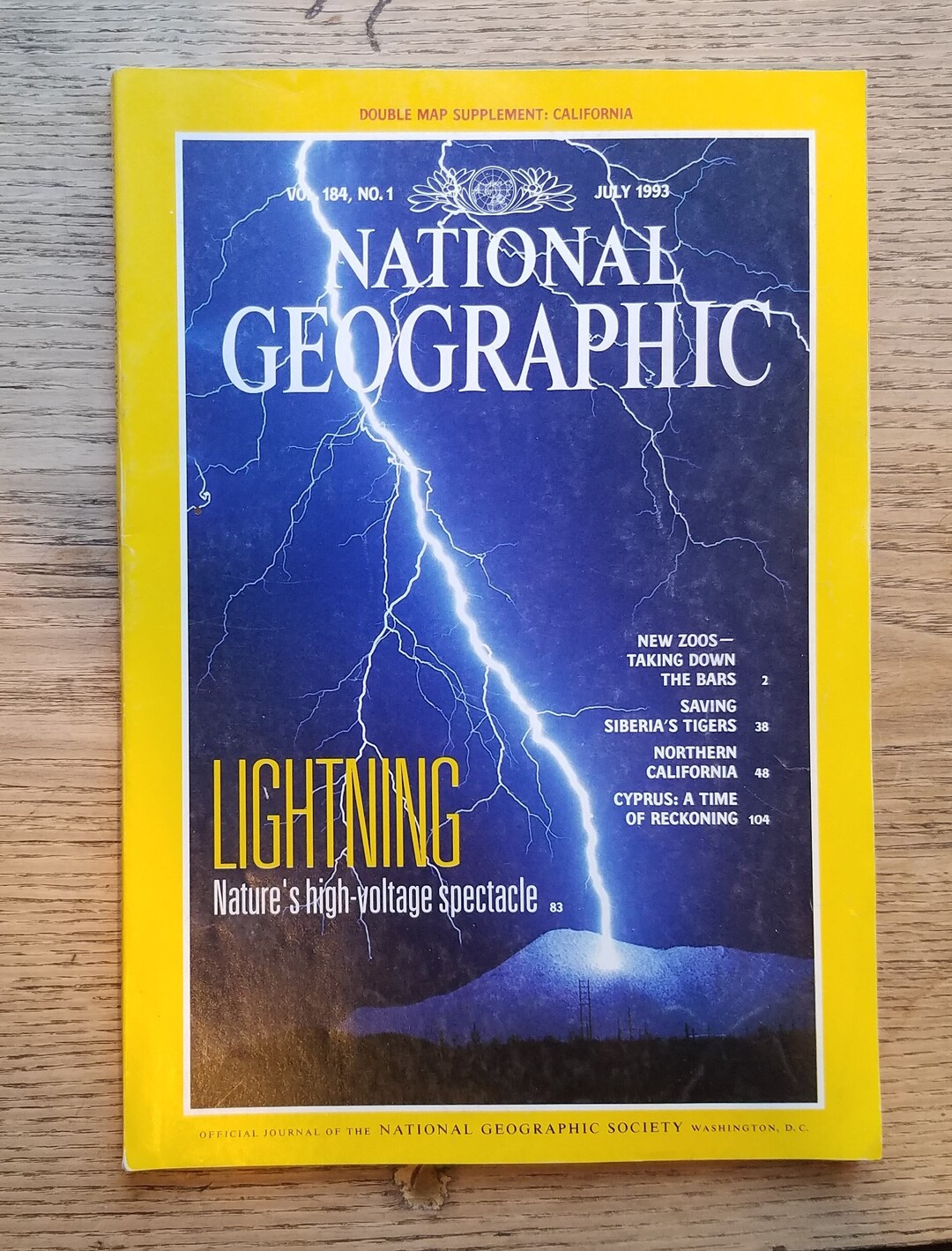 National Geographic Magazine July 1993 Vol 184 No 1