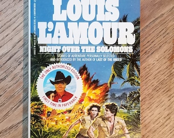 Louis Lamour Night Over The Solomons livre de poche Livre de poche 1986