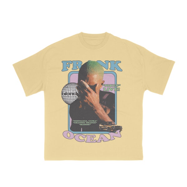 Frank Ocean Shirt, Blonde Shirt, Vintage Retro Shirt, Frank Ocean Graphic Tee, RNB Graphic Tee, Hip Hop Graphic Tee, Retro Style Shirt, Y2K