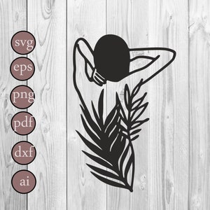 Woman soul svg  Woman svg png eps dxf |Pretty Woman Eps, Svg Png  Floral woman Line art Svg, Png, Eps