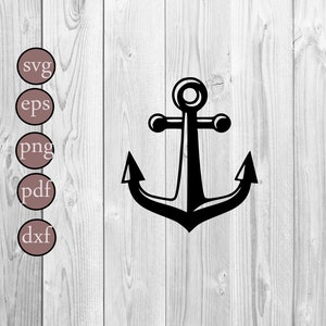 Anchor Svg Nautical Svg Split Anchor Svg Sea Svg Anchor Cut File Anchor Silhouette Anchor Clipart Monogram Anchor Svg Boat Anchor Svg Summer