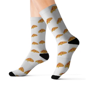 Pizza Design Sublimation Socks