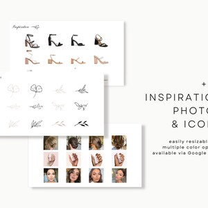 KALIE Wedding Template --- 20-Slide Wedding Planning Digital Download Template, Google Slides, Wedding Timeline, Bridesmaid Template image 7