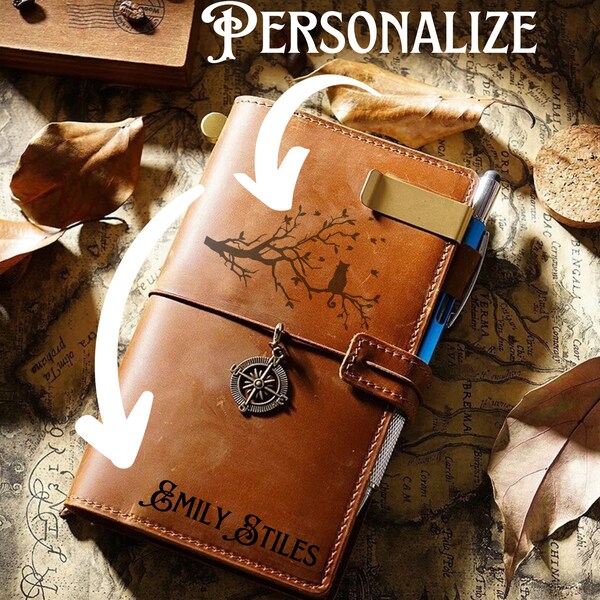 Leather Planner - Etsy