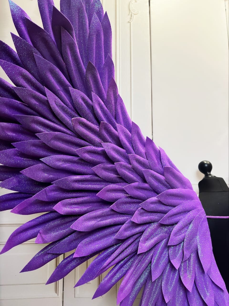 Purple Wings Angel Wings Cosplay Halloween Wings Not Etsy