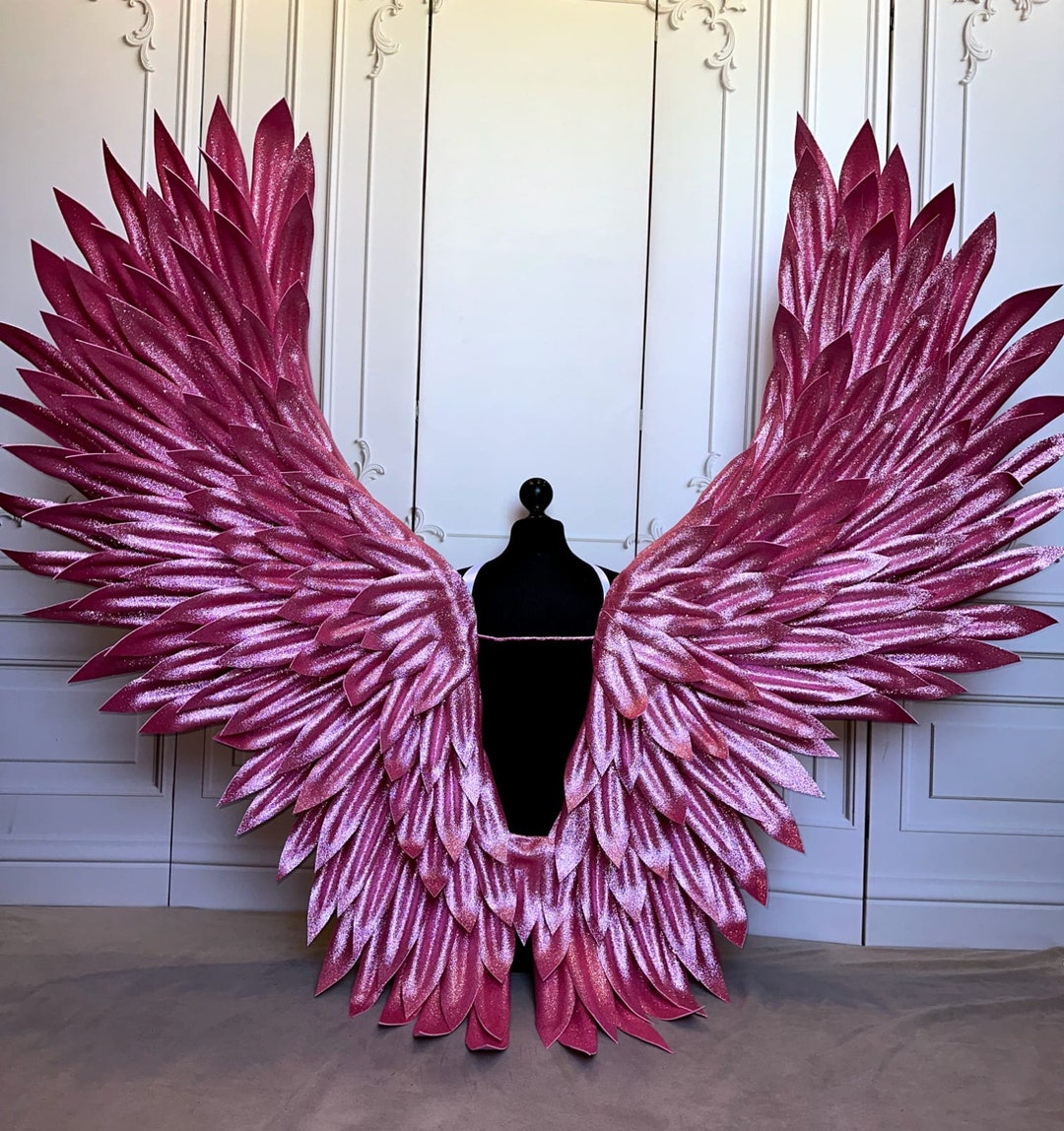 【Nuyet】Angel wing bag _ Baby pink Pink Angel Wings Shoulder Bag Hand Bag – Kawaiies
