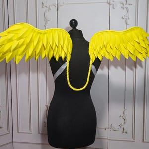 Anime Wings With a Fully Flexible Frame. Cosplay Fancy Wings. 14x14inch.