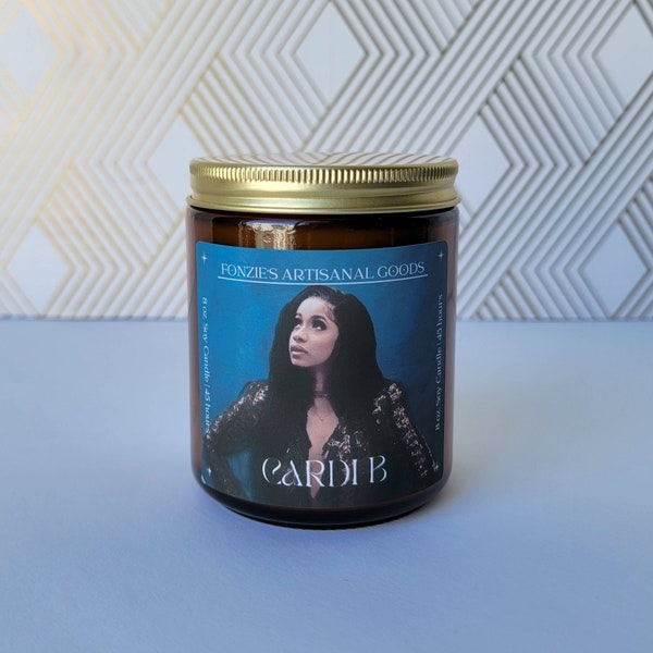 Cardi B Candle