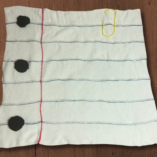 Notebook Paper Blanket Pattern (PDF ONLY) for Circular Knitting Machine