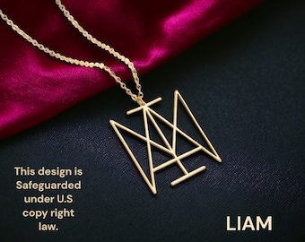 Personalized Gold Name Necklace-Dainty Logo Necklace-Gift for-Customized Handmade Gifts - Minimalist Jewelry -For Mom-Mothers day-for him