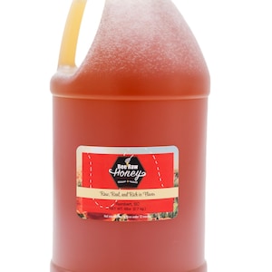 Pure Raw Half Gallon Raw Wildflower Honey