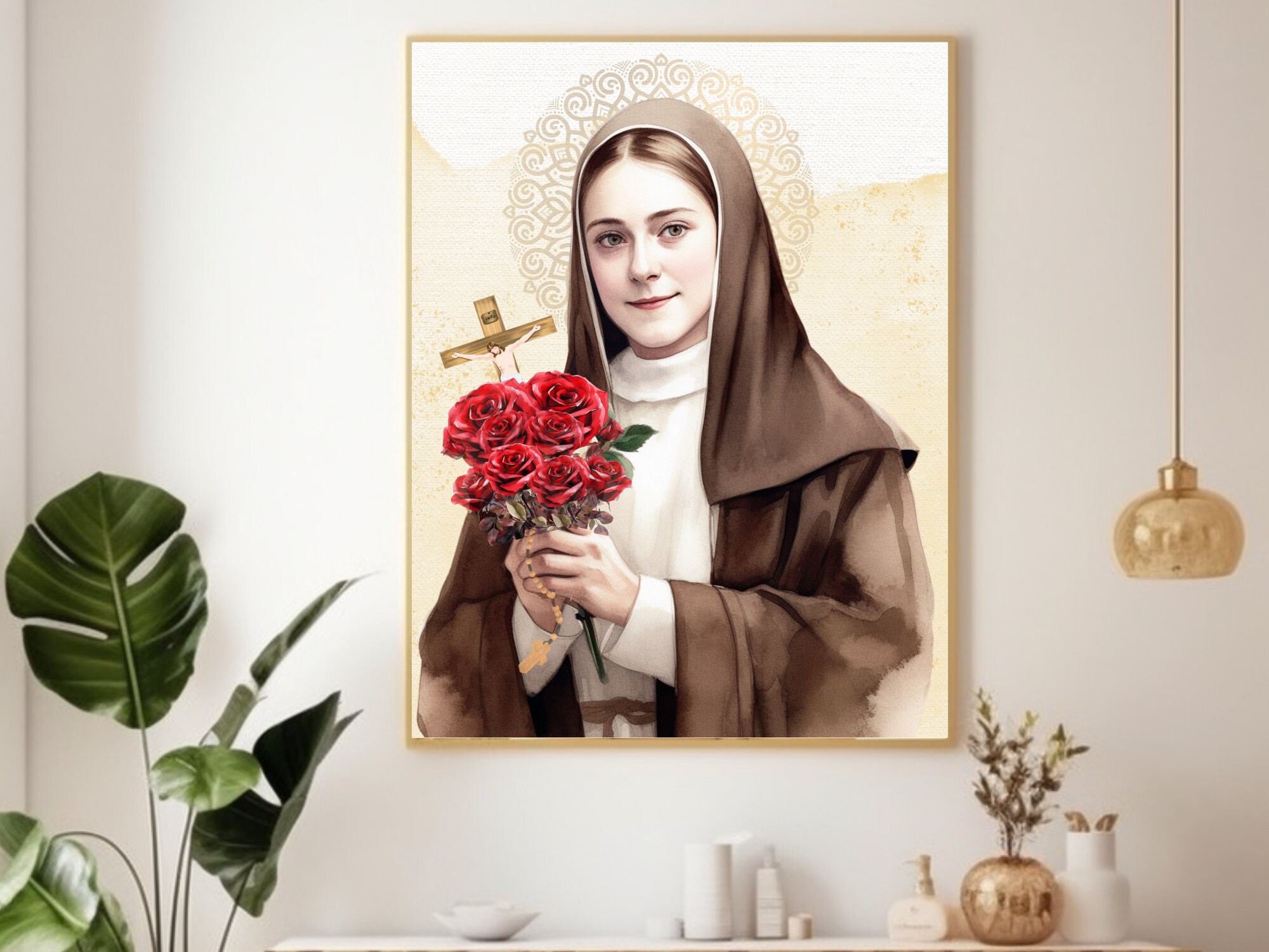 St. Therese of Lisieux, Sts. Louis & Zelie Martin Digital Prints Bundle ...