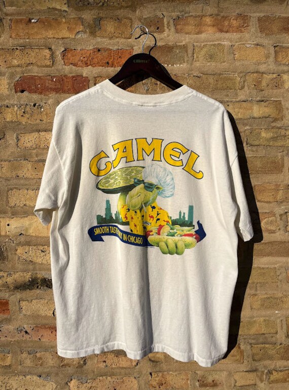 Vintage Chicago Camel Cigarettes 1992 Men's XL T-… - image 2