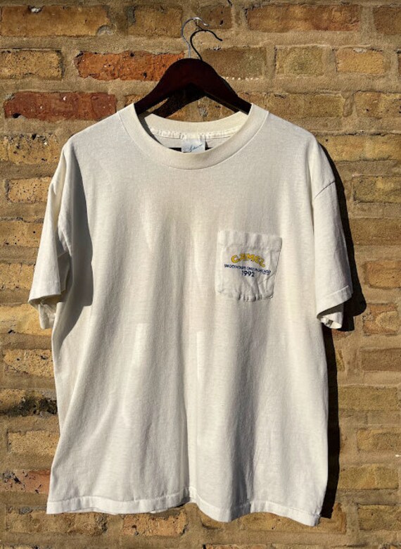 Vintage 1992 Camel Pro T-Shirt - Joe Camel Motocross Design, Size XL, 90s Deadstock