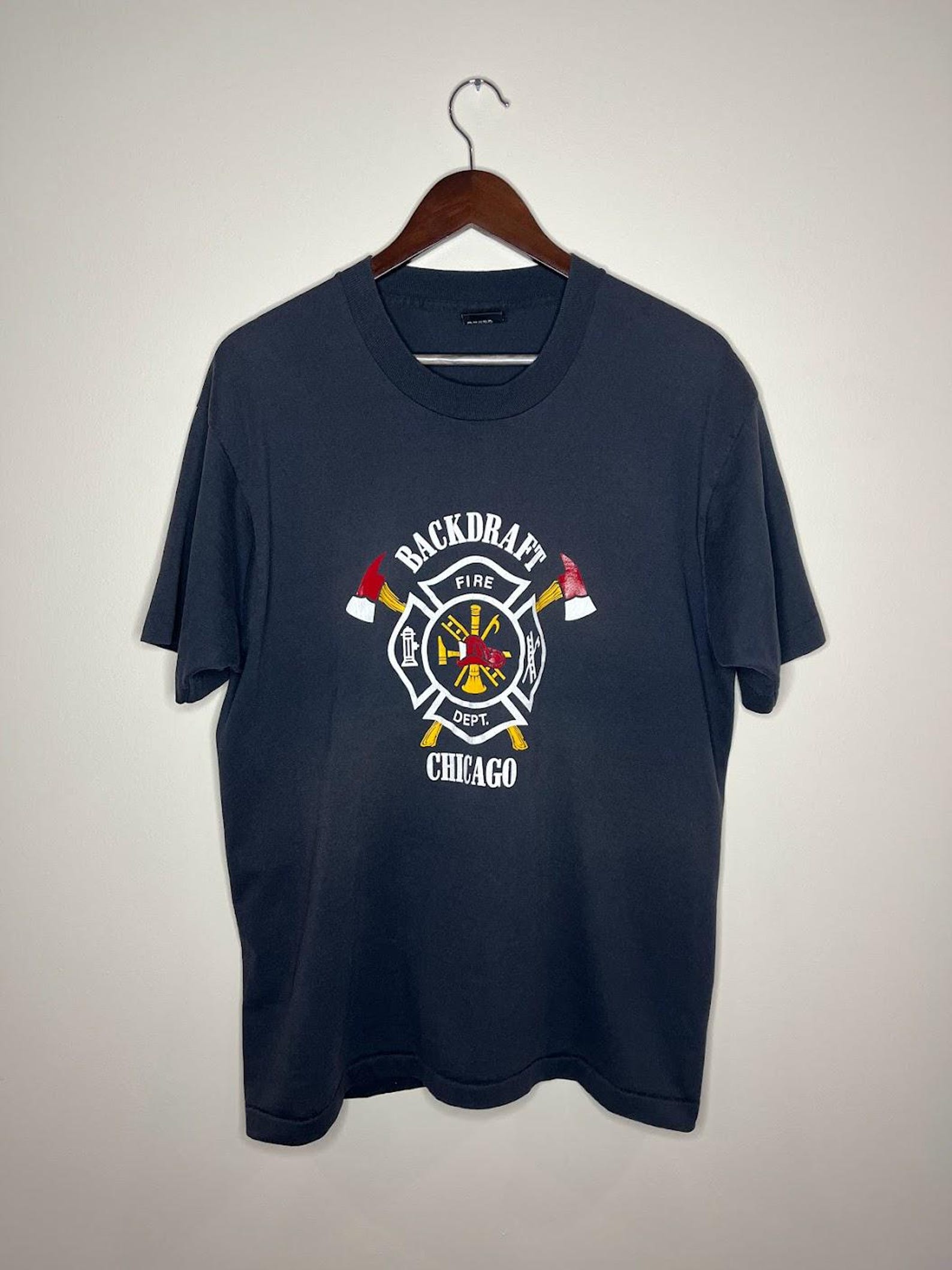 Vintage Backdraft Movie XL T-shirt - Etsy