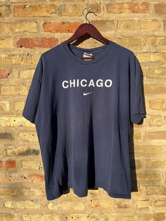 Vintage Chicago Nike Swoosh Navy XL