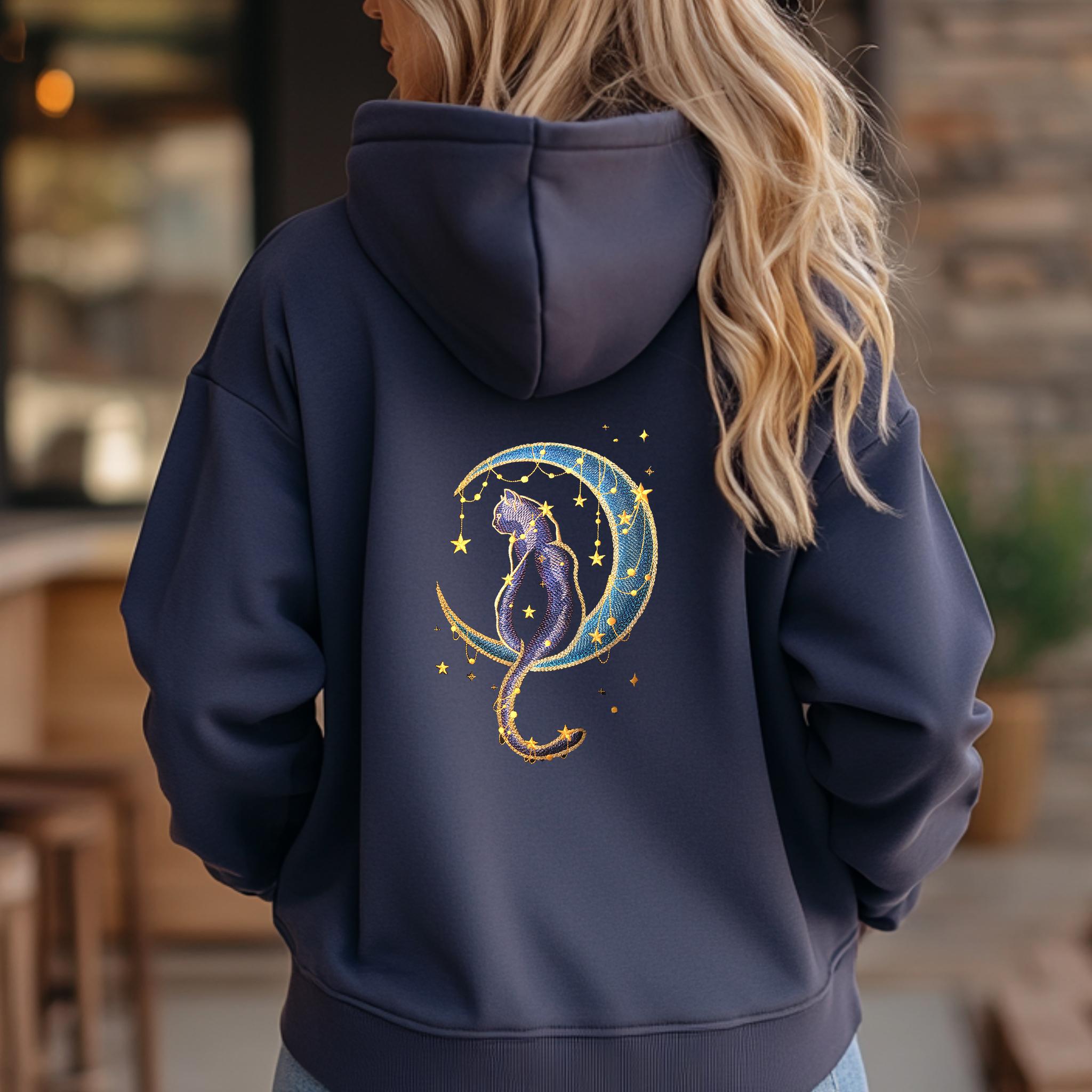 Sun and Moon Zip Hoodie - Etsy