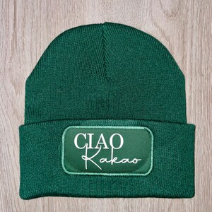 Hipster beanie Ciao Cocoa Green