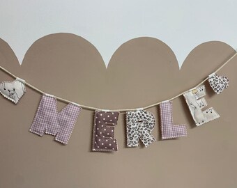 Personalized letter chain