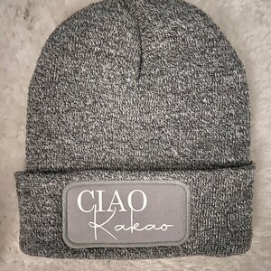 Hipster-Beanie Ciao Kakao Grau