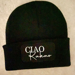 Hipster beanie Ciao Cocoa Black