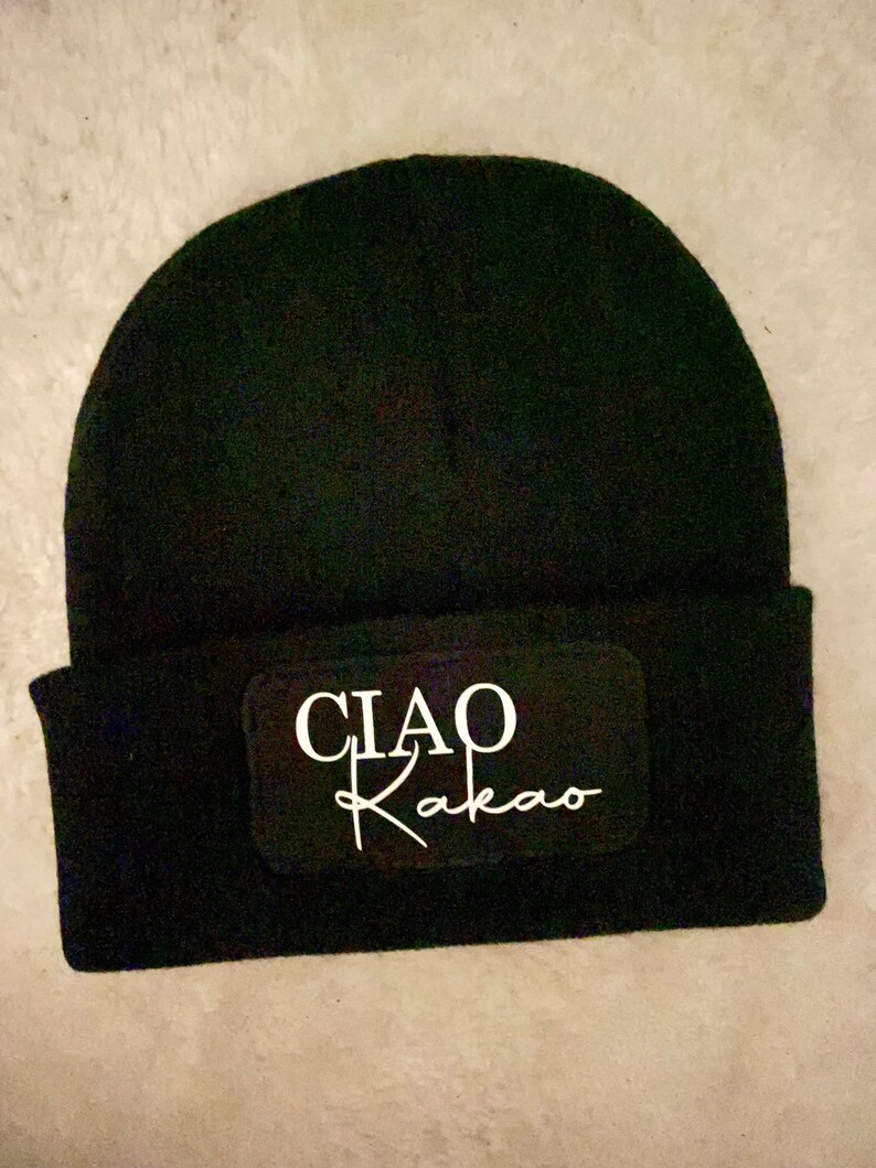 Hipster-Beanie Ciao Kakao Schwarz