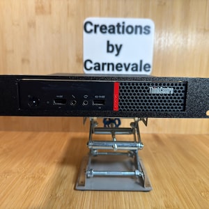 10 in Rack mount Mini PC server shelf for Lenovo ThinkCentre M715Q  Homelab Minilab