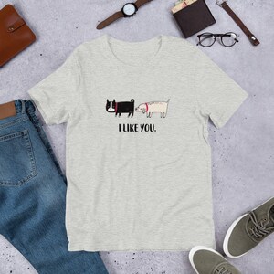 Dog T-Shirt / I Like You / Dog Lover&#39;s T-Shirt