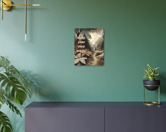 Make your own magic metal wall decor