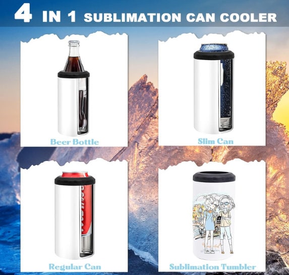Crisp 4 In 1 Can Cooler Artwork Concept Crisp 4 In 1 Can Cooler Artwork Concept