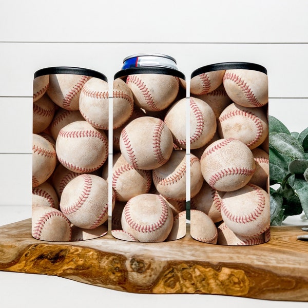 Slim Cans Skinny Can Cooler Truly Hard Slim Sparkling Seltzer-Baseball