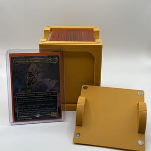 Caja de mazos MTG para Commander EDH / 100 cartas con fundas más fichas