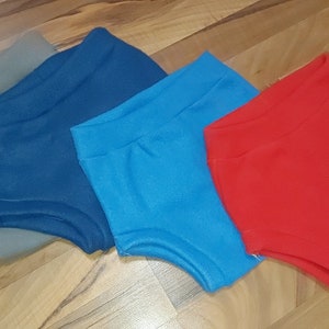 Set of 4 Fleece Soaker Heavy Wetting Child/Adult Incontinence Diaper Covers