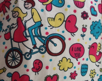 Cotton Lycra Print Patterned Fabric Options