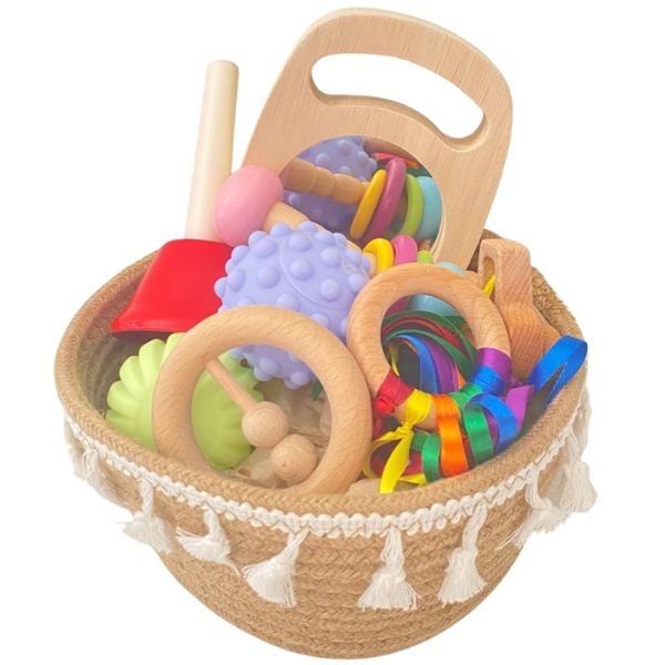 Basket of Treasures Medium Montessori