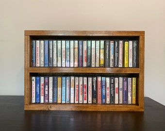 Cassette Tape Display Shelf (48 Cassette Capacity Display Shelf)