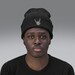 Mason Gray Thread Embroidery Beanie - 100% Acrylic Skully Hat, One Size Fits Most, Men & Women