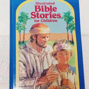 1988 Histoires bibliques illustrées pour enfants, livre sans cassette, livraison assurée
